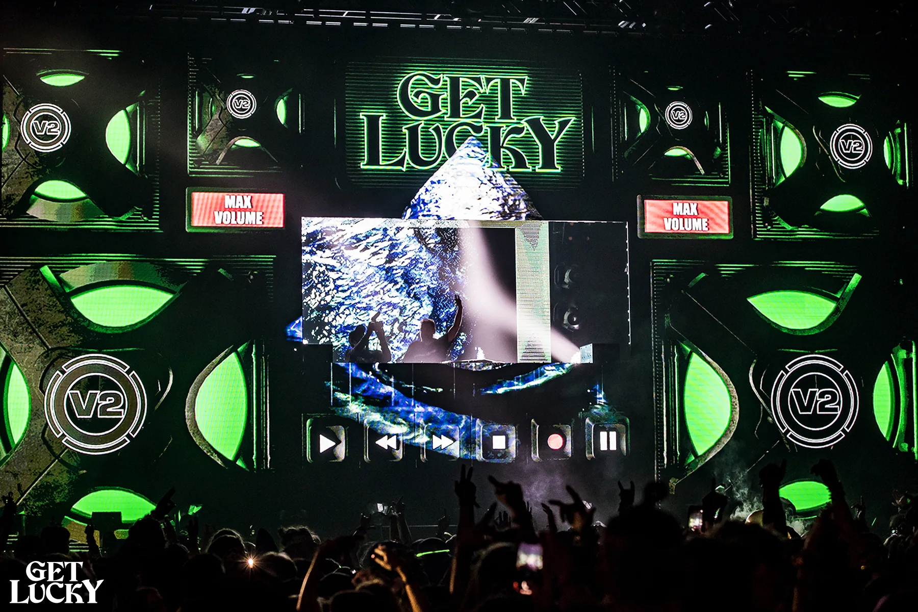Get Lucky 2019 stage